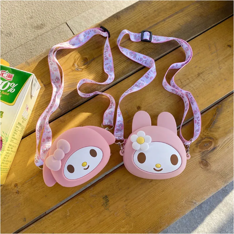 Маленький кошелек для монет с мультипликационным аниме портативный клатч