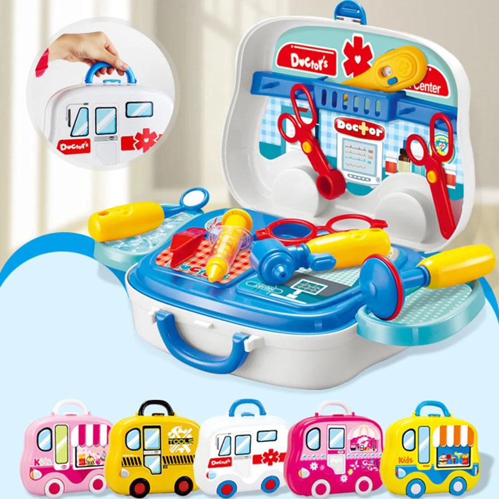 Набор игрушечных инструментов с чехлом для мальчиков и девочек|Детские кухни| |