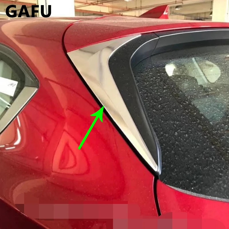 Для MAZDA CX-5 CX5 2021 задний спойлер из АБС-пластика боковая крышка задняя треугольная