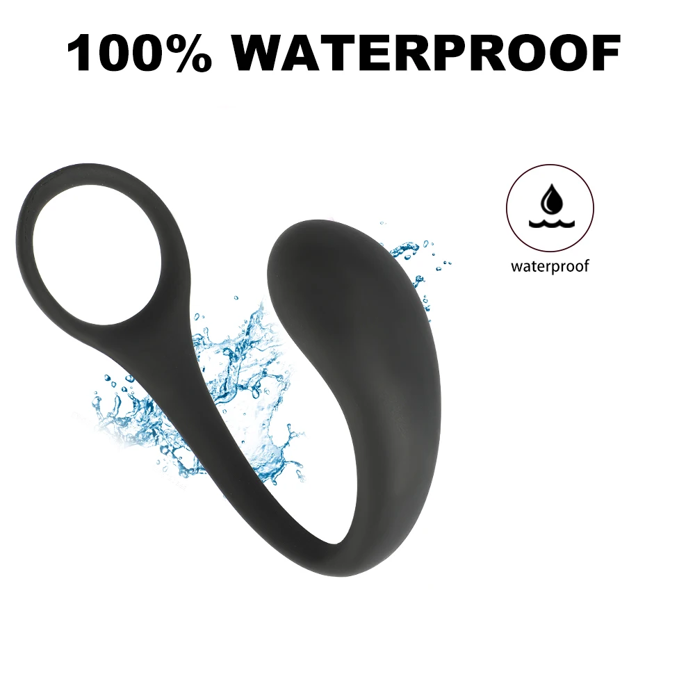 Кольцо для пениса с простатой силиконовая Анальная пробка Мужской мастурбатор