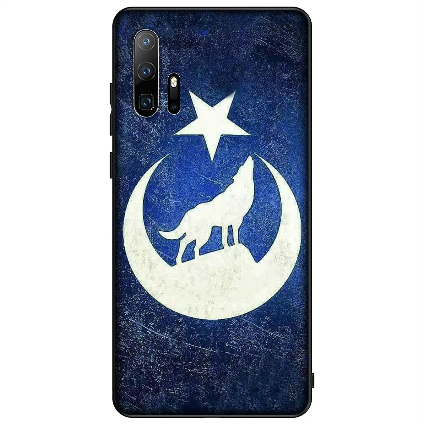 Мягкий силиконовый чехол IYICAO с изображением турецкого волка для Huawei Y9 Y7 Y6 Prime 2019