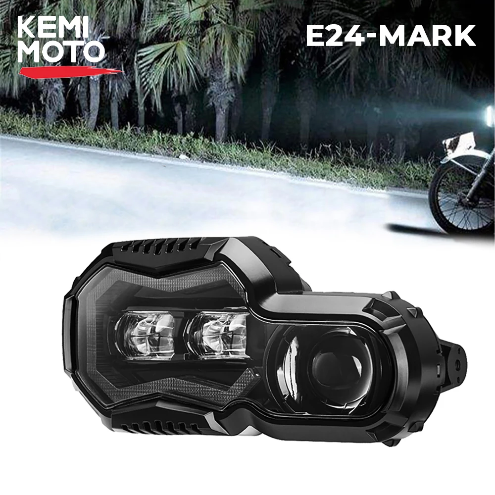 Новый E24 mark фары для BMW F800GS F800R F 650 700 800 GS 800GS ADV приключений в комплекте светодиодный
