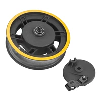 g30 max front wheel hub and drum brake cover electric scooter accessories aluminium hub for ninebot g30 max electric scooter