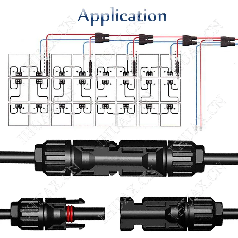 Параллельный соединитель солнечной панели 5 пар/2 пары Y образный PV солнечный