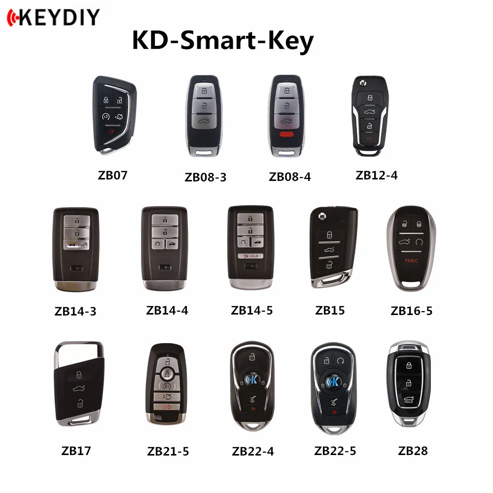 Оригинальный смарт-ключ KEYDIY KD ZB Универсальный многофункциональный пульт
