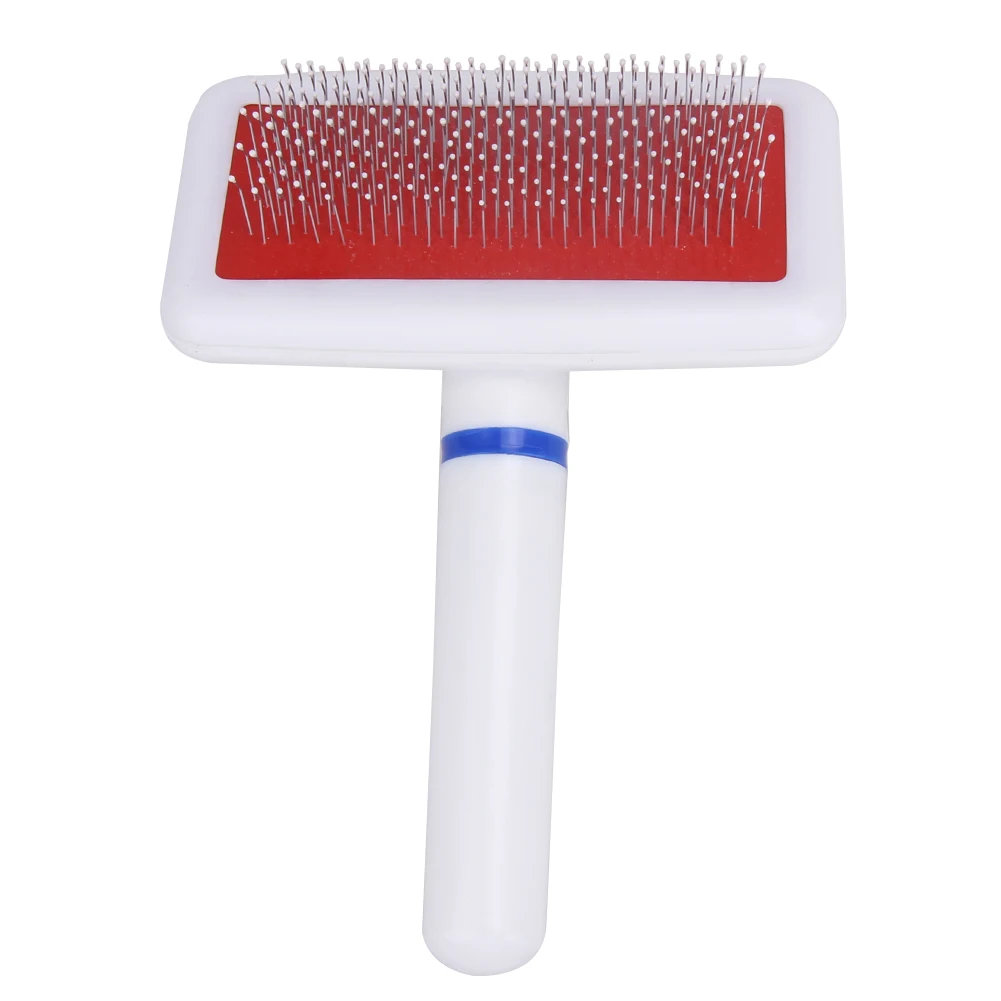 

Small Pet Cat Dog Comb Red Puppy Cat Hair Grooming Slicker Comb Gilling Brush Quick Clean Tool dropshipping#38