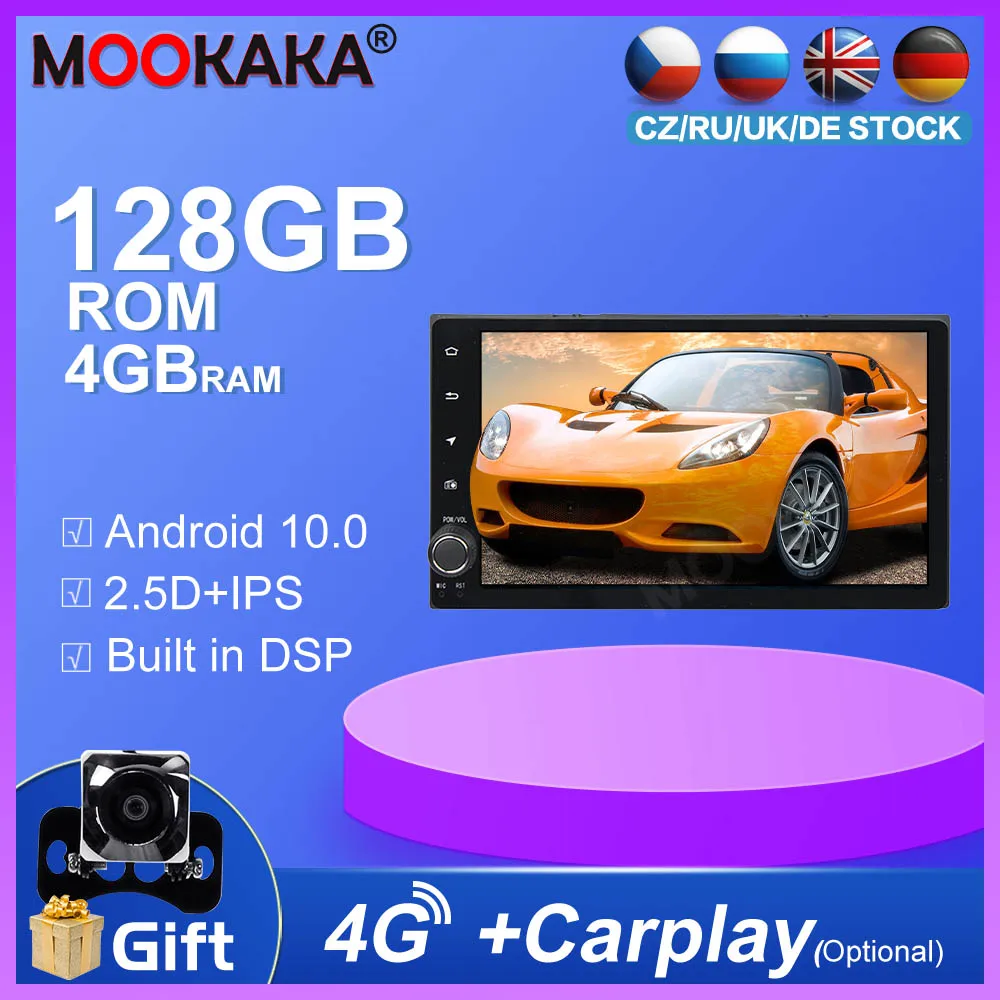 

Автомобильный GPS-навигатор на Android 128, 2019 ГБ, для Toyota Corolla 2020-, стерео, мультимедийный плеер, автомобильное радио, головное устройство Carplay