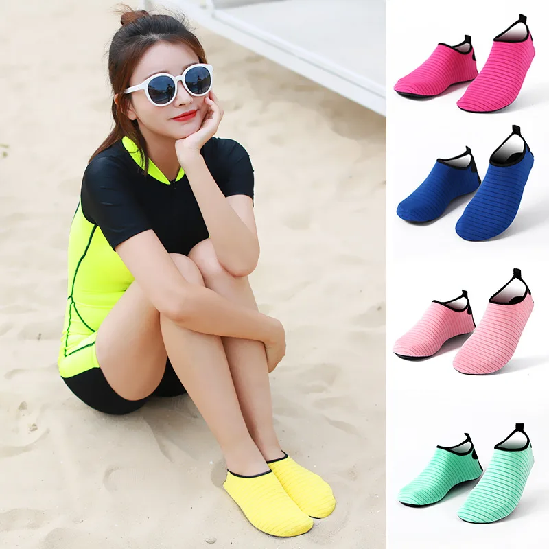 

Sneakers Unisex Barefoot Beach Water Shoes Lovers Outdoor Fishing Swimming Bicycle Quick-Drying Aqua Shoes Zapatos De Mujer