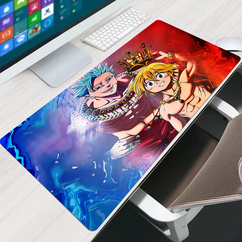 

The Seven Deadly Sins Mouse pad Computer Laptop Anime Keyboard Mouse Mat Large Mouse Pad Keyboards gamer desk Mats