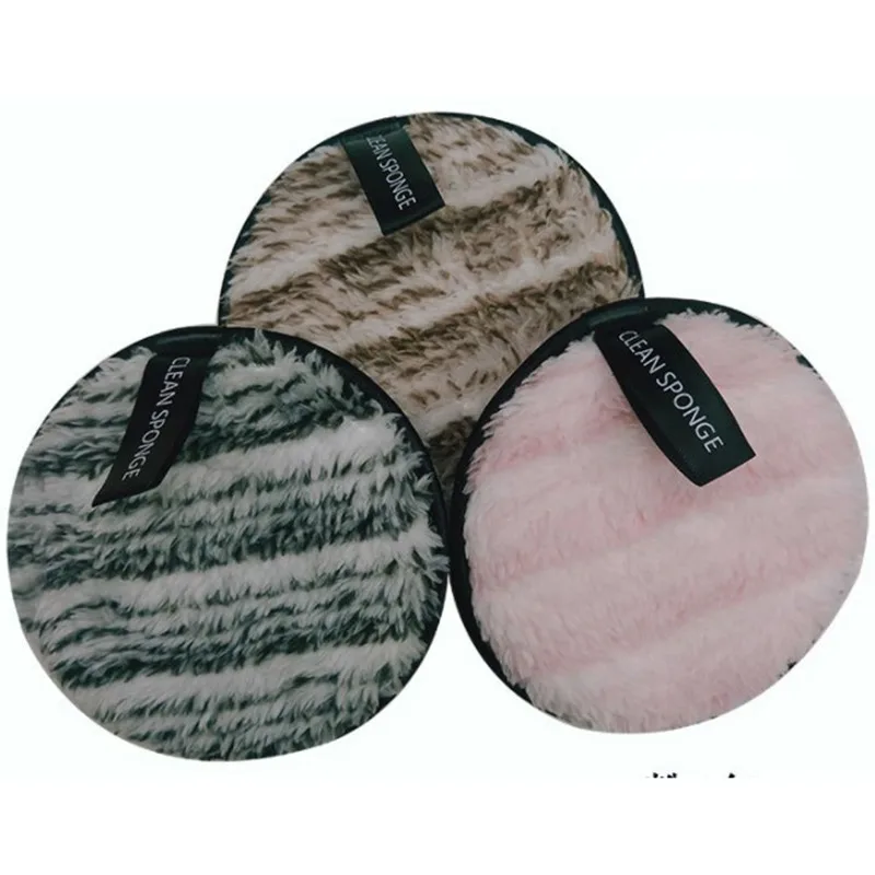 Губка для удаления макияжа очищающая от пятен многоразовая влажная губка лица