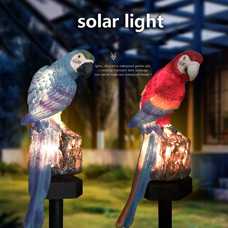 Светодиодный фонарь на солнечной батарее для газона уличный водонепроницаемый