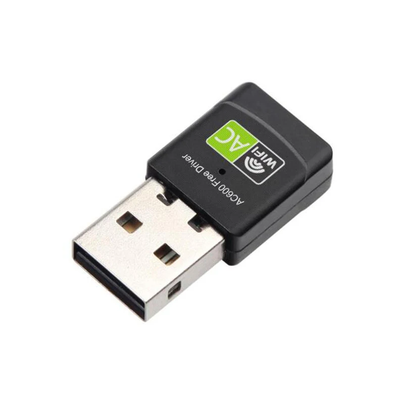 USB Ethernet адаптер 600 Мбит/с беспроводная сетевая карта двухдиапазонный внешний Wifi