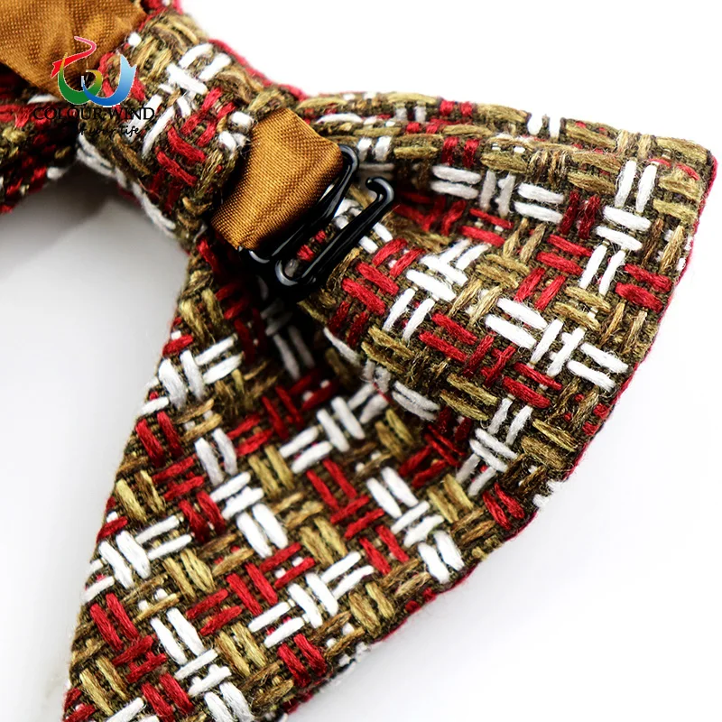 Новые большие галстуки-бабочки из хлопка и полиэстера для мужчин женщин