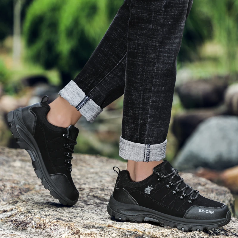 Брендовая уличная походная обувь для мужчин водонепроницаемая