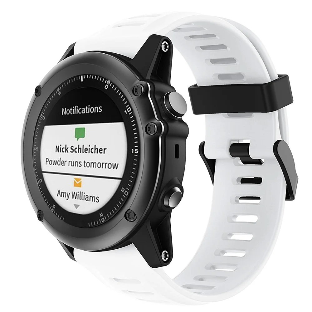 Силиконовый ремешок для Garmin Fenix 3 26 мм сменный Браслет смарт часов HR/Fenix 5X