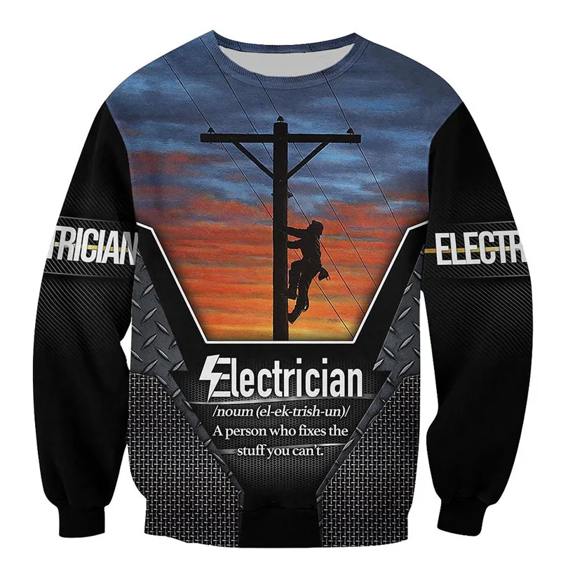 

Fashion love electric 3D full body printing zipper shirt casual Street hip hop Sweatshirt Hoodie