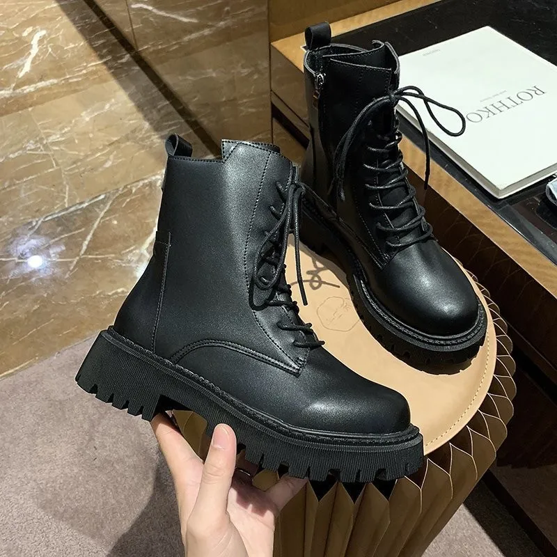 New Arrivals Soft Boots Women Shoes Woman Boots Fashion Round PU Ankle Boots 2021 Winter Elastic Black Boots Comfortable Boots