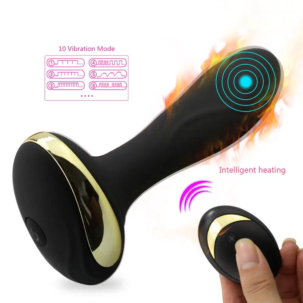 Анальная пробка YEMA с пультом дистанционного управления массажер простаты