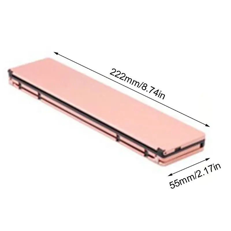 

Portable Mini Wireless Bluetooth Folding Keyboard Aluminum Alloy Foldable Rechargeable Travel Office Home Keypad