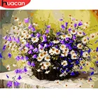 HUACAN DIY Краска по номеру цветы холст картины масляная краска ing для гостиной стены Искусство украшение дома подарок