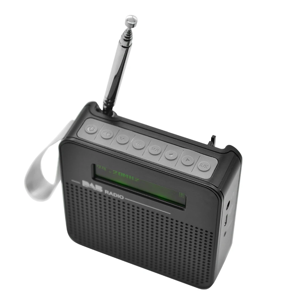 Мини DAB/DAB + цифровой FM AC/DC радио Bluetooth портативное беспроводное Функция сна