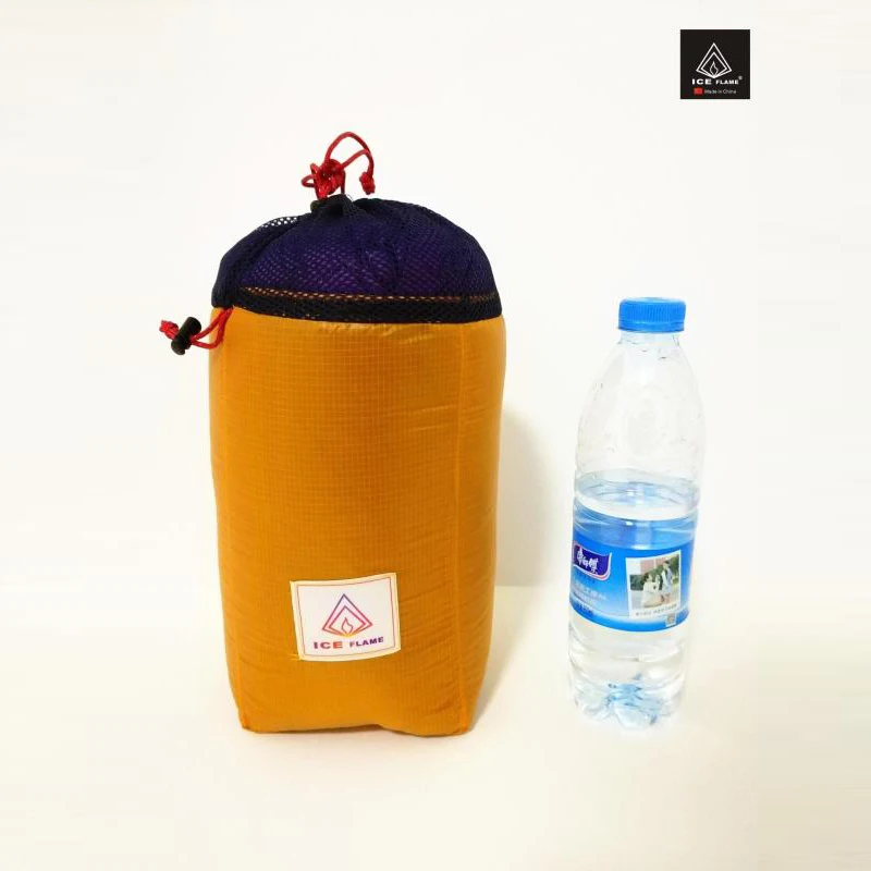 구매 Ice Flame-20D 여름 봄 가을 90% 화이트 덕 다운 미라 침낭 담요 매트 이불 언더퀼트 해먹 그라운드 캠핑, 스포츠, 아웃도어, 활동, 밝은, 워터푸르프, 등산