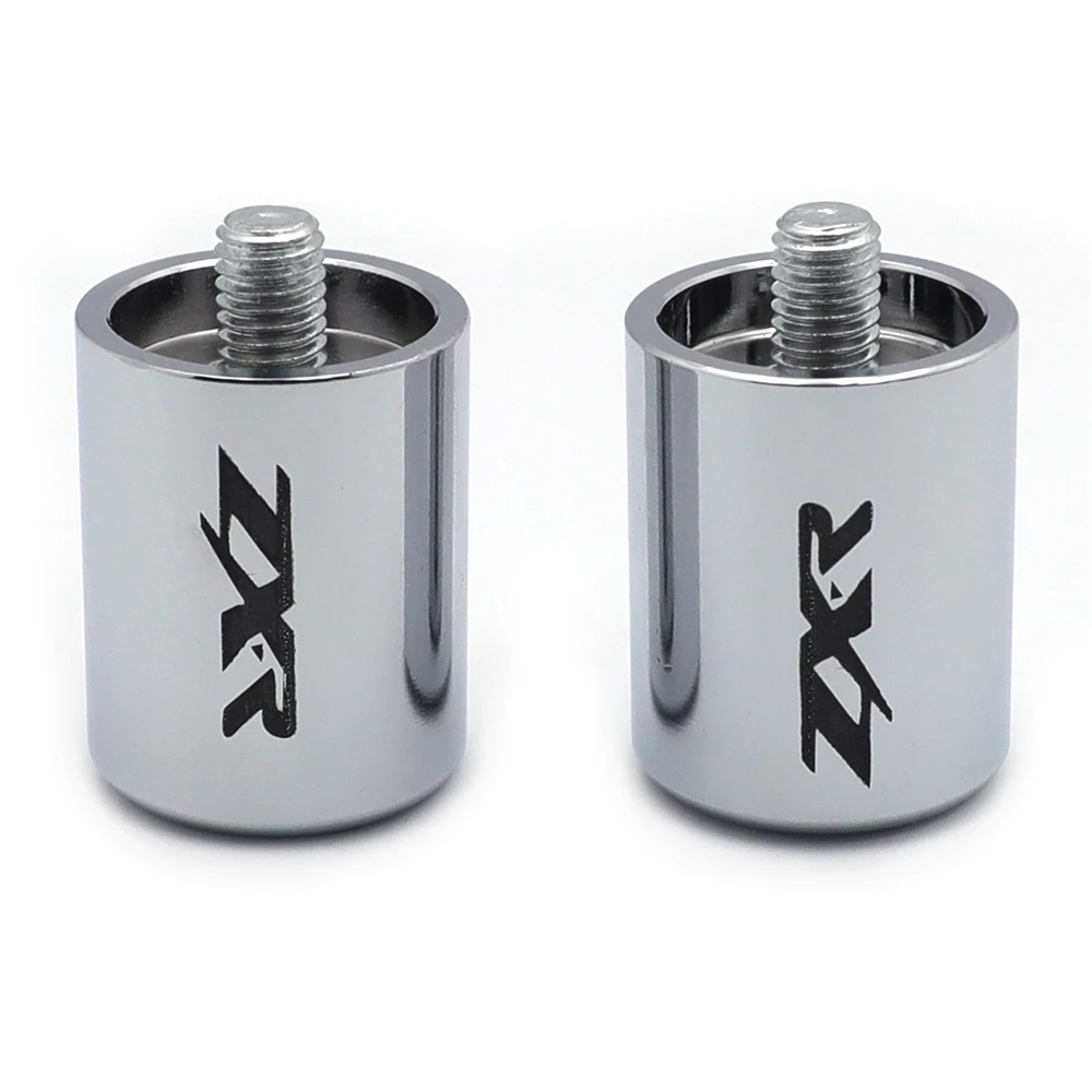 Bar Ends Chrome Weight Sliders for Kawasaki Ninja 500R Ex500 650R Zx600 Zx6 636 Zx6Rr Aftermarket Free Shipping Motorcycle Parts |