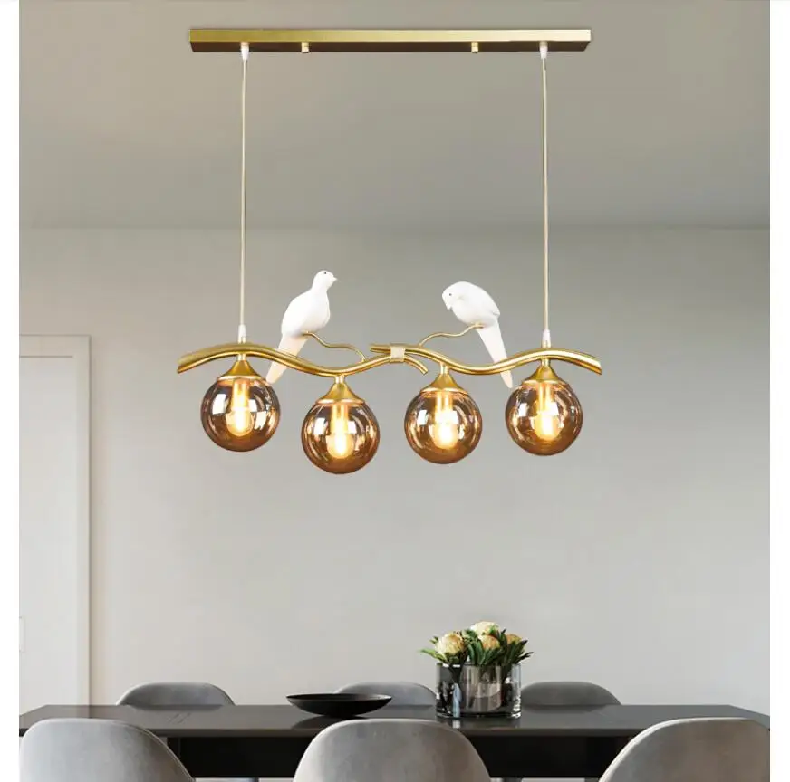 Винтажные подвесные светильники в скандинавском стиле потолочные лампы ретро