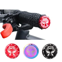 2pcs bicycle handlebar plug plastic mountain road bike grips cap covers stoppers cycling end lock on plugs bar grips caps covers
