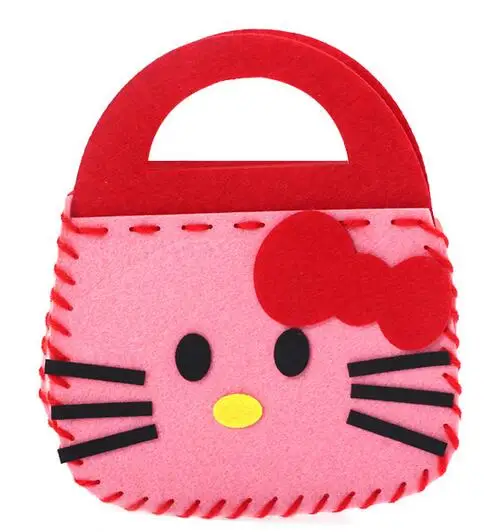 

Infant Cartoon Hand Bag DIY Set Learning Education Handmade Interesting Toys Arts and Crafts Toys For Children Kids Girls Gift
