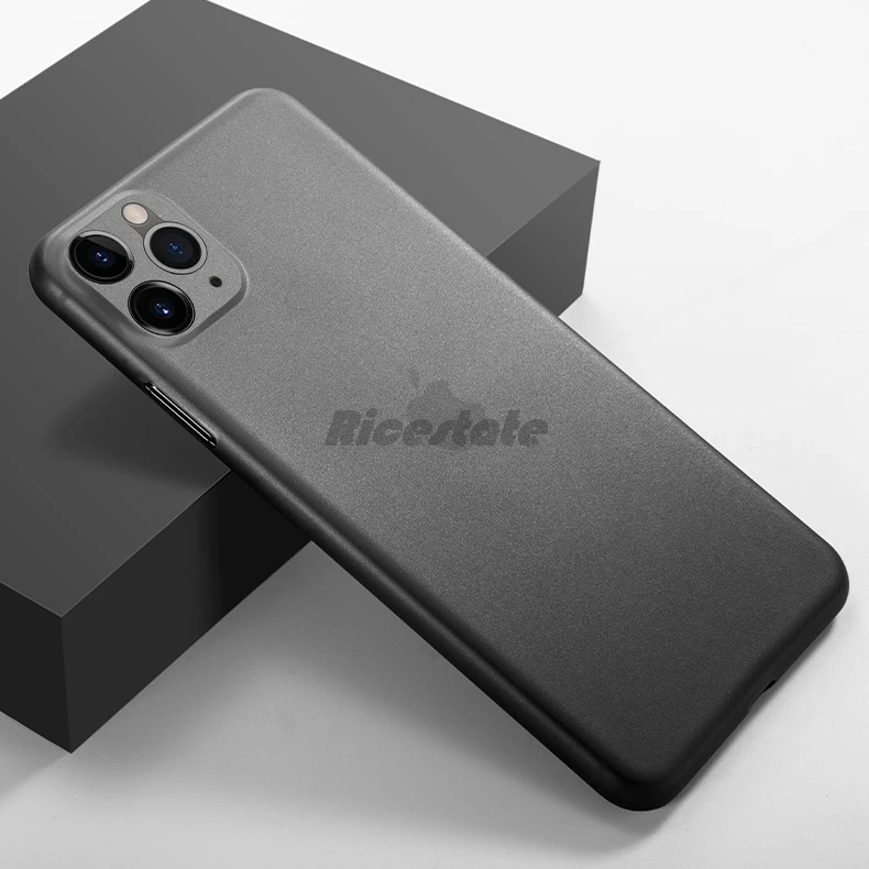 Ультратонкий матовый чехол для iphone 11Pro 11 Pro MAX ультратонкая задняя крышка из