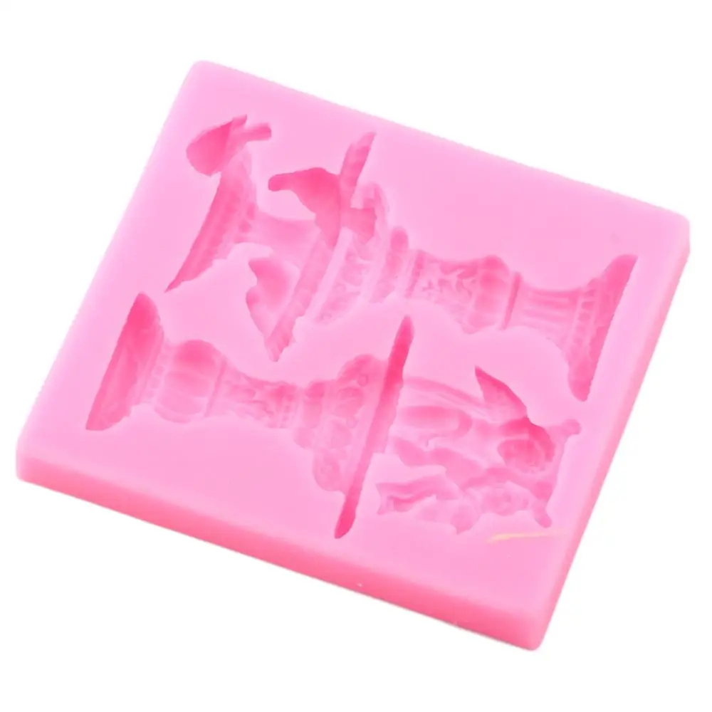 3D Ангел птица силиконовые формы фонтан форма для шоколада DIY искусственная