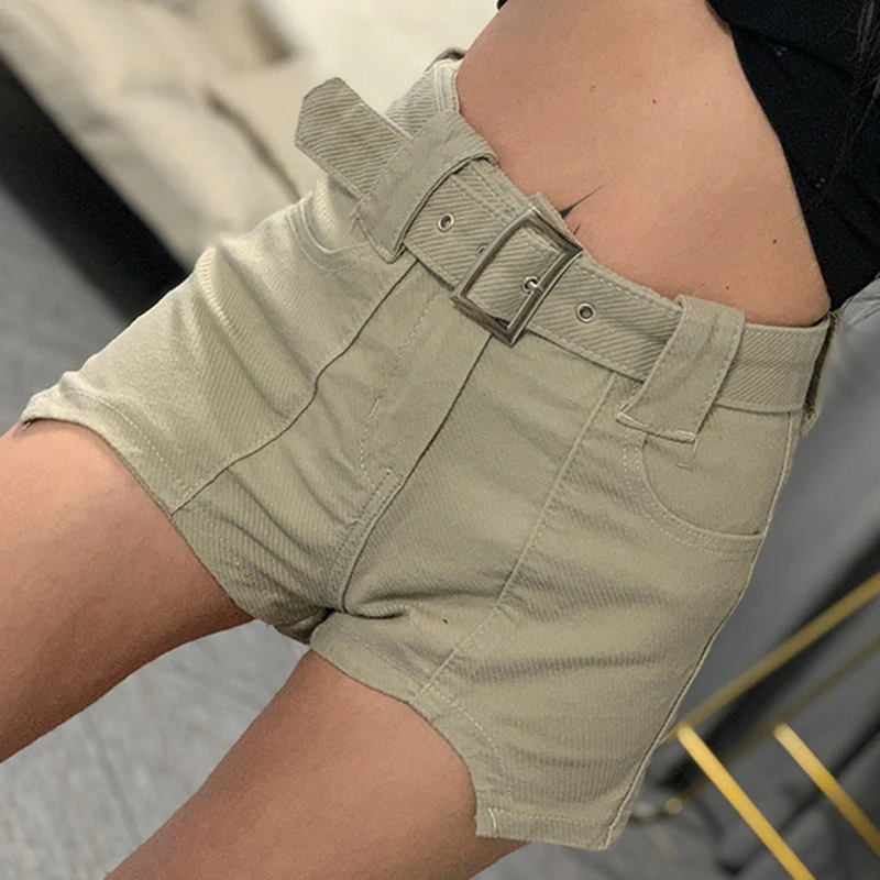 Новинка 2020 женские джинсовые шорты уличные свободные широкие модные а силуэта