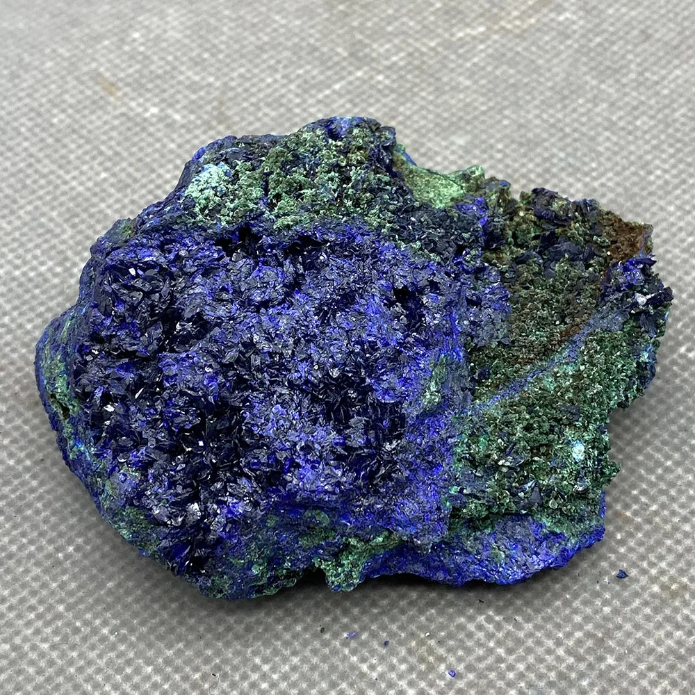 

Natural azurite mineral cristal espcime da provncia de anhui, china