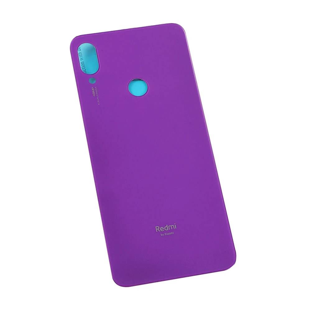 Для Xiaomi Redmi note 7 Крышка батарейного отсека задняя стеклянная панель Задняя Дверь Корпус чехол для Redmi note 7 pro задняя крышка батарейного отсека дверь