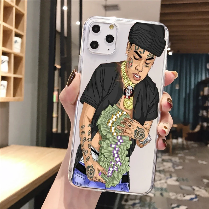 Силиконовый чехол YoungBoy из ТПУ для iPhone 11Pro 12mini 12pro XS Max 6 6S 7 8 Plus SE2020 |