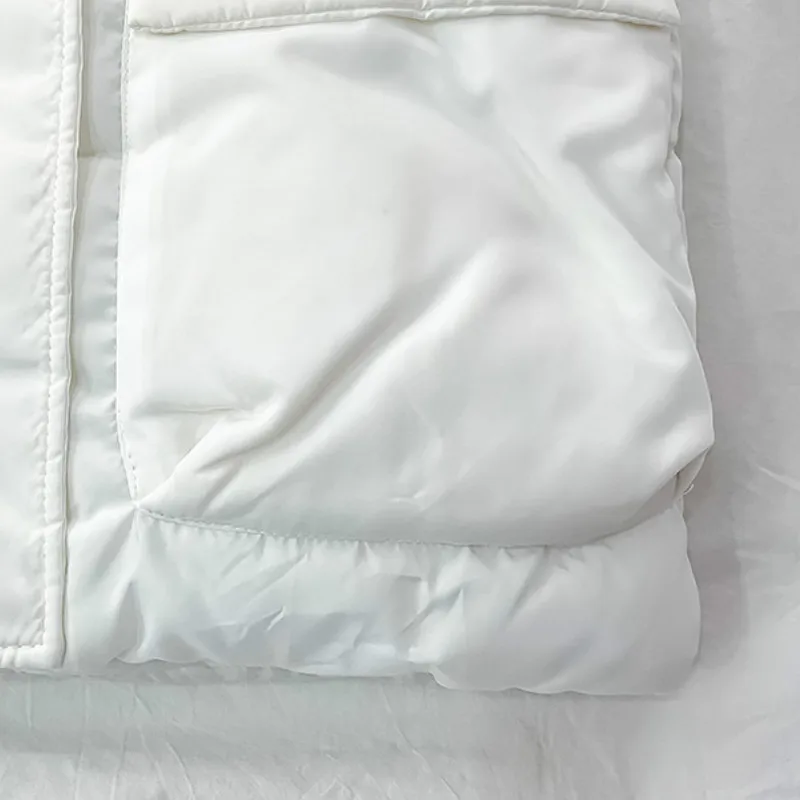 

Vest Women Winter Plus 3XL Warm Solid O-neck Loose Casual All-match Korean Style Students Chic New Arrival Daily Leisure Elegant