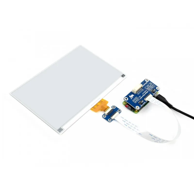 Raspberry Pi 7 5 дюймов HD E-бумага E-Ink Display 880 × 528 пикселей черный белый двухцветный