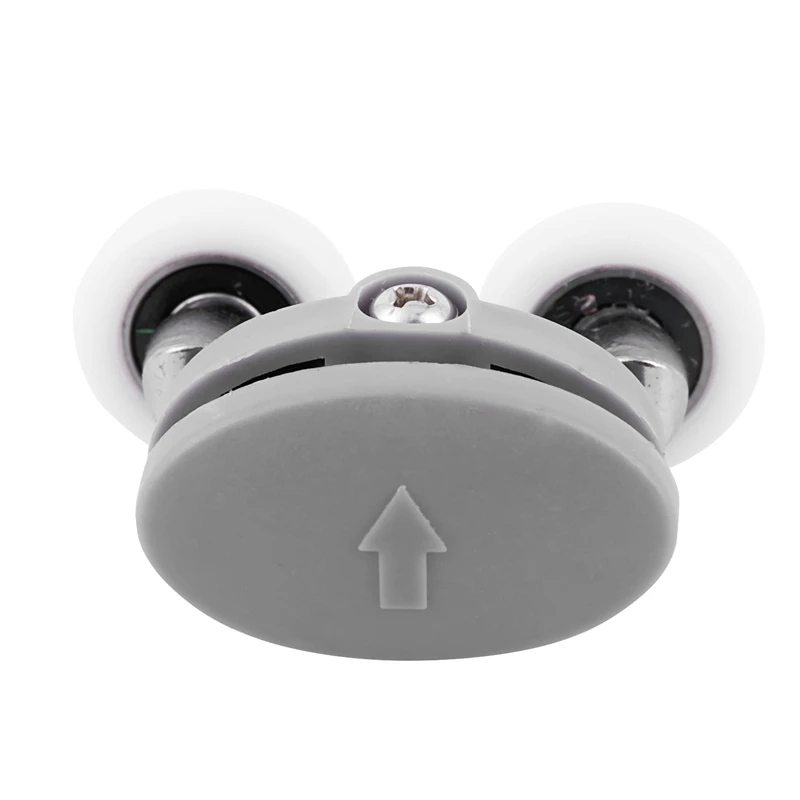 CSS 4x двойная душевая стеклянная дверь сверху/снизу ролики бегуны колеса шкивы 23