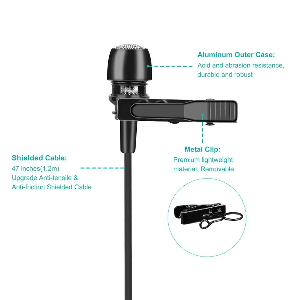 Петличный микрофон KIMAFUN 2 4G беспроводной на клипсе 40-50 м для голосового усилителя