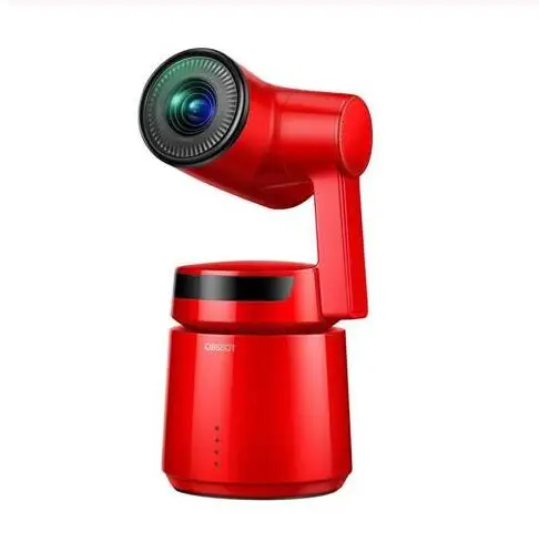 Красный OBSBOT 3 Осевая съемка 360 4k 60fps стабилизированная ручная камера авто-менеджер AI отслеживание селфи видео для Vlog Live - Цвет: Красный