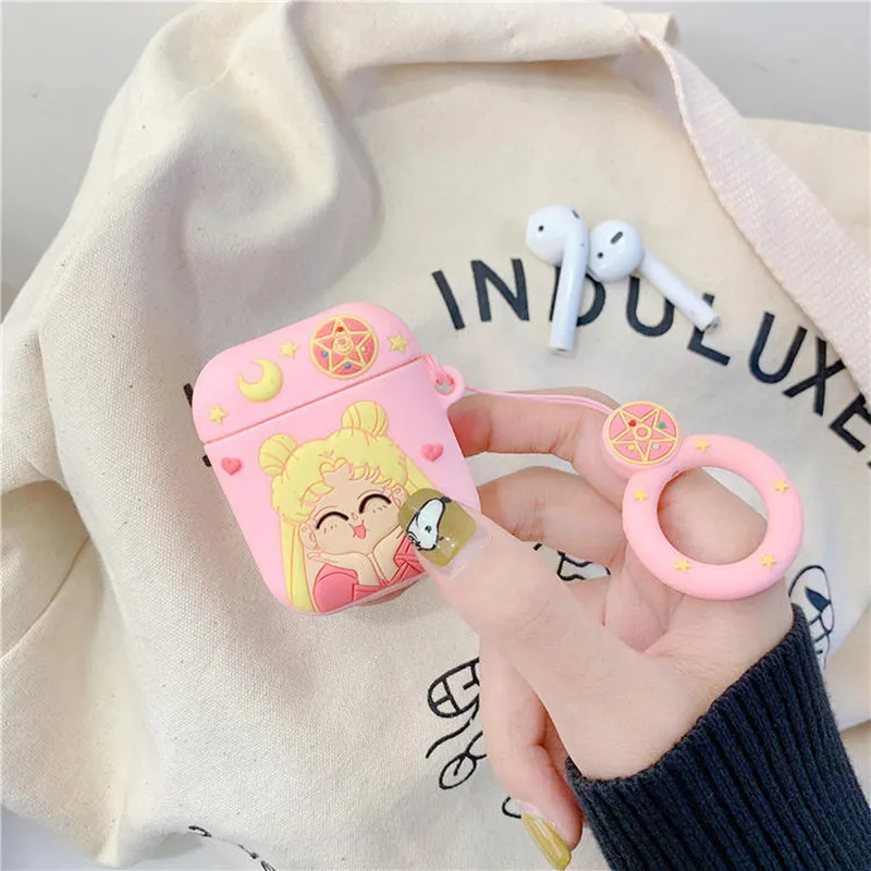 3D мультфильм игра мальчик чехол для Airpods игры Air Pods ТПУ Силиконовые контейнеры