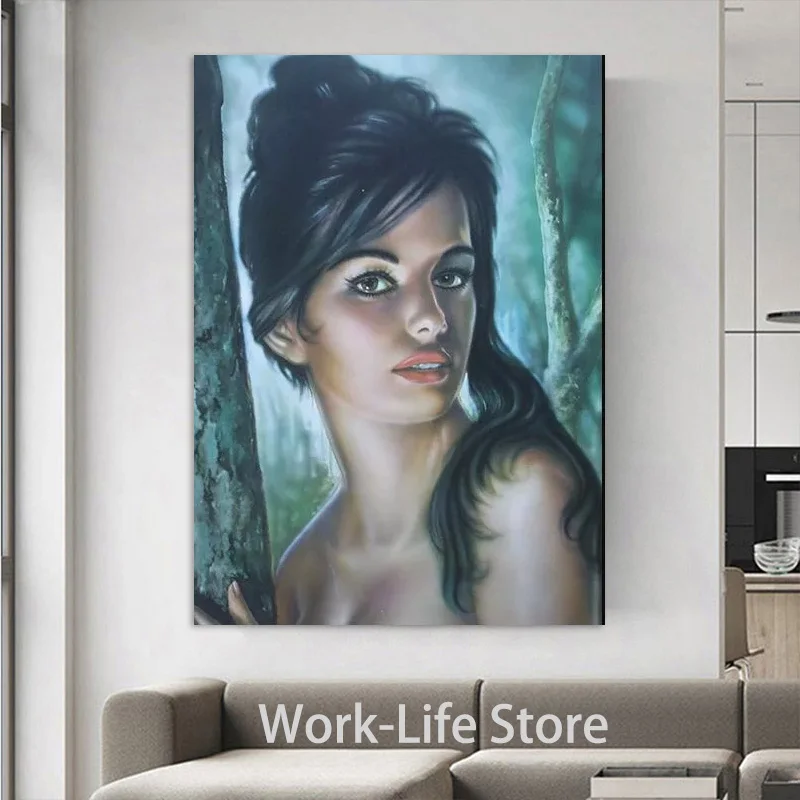 Линч Тина Плакаты и краски холсты Картины Гостиная украшения современный актера