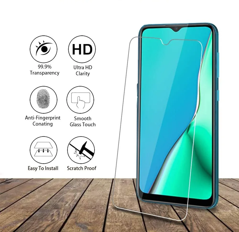 

Tempered Glass for OPPO A9 2020 A9X A8 A7 A7X Screen Protector Glass for OPPO A12 A12e A3 A5X A5 2020 Cover Film