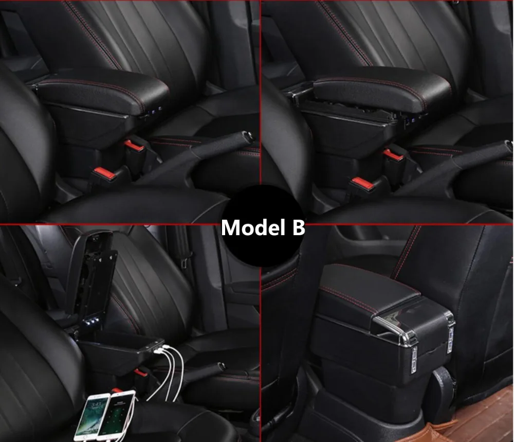 Для 2017 KIA Rio 4 X-line 7 USB зарядка аккумулятора светодиодный ОД + слайд подъемный