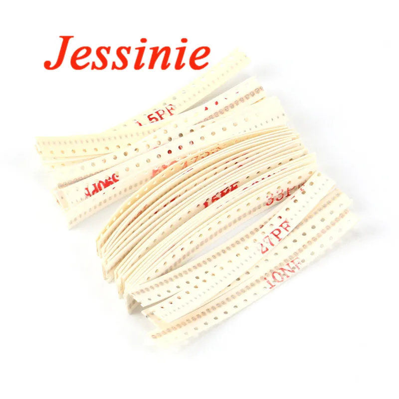 SMD конденсаторы Jessinie 1200 шт., 30 значений