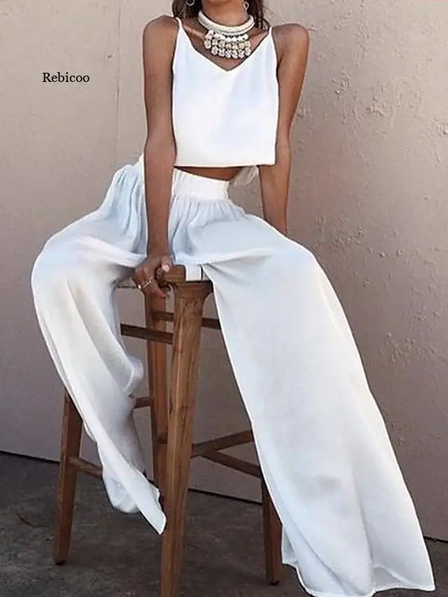 Базовая уличная одежда для женщин простой Повседневный/повседневный комплект из