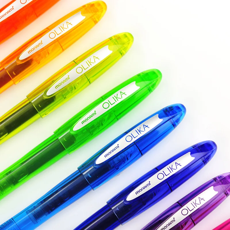 Перьевая ручка Monami OLIKA кончик F конфетного цвета Корея |