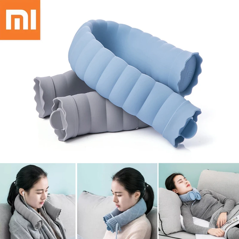 Xiaomi 710 мл u-образный мешок горячей воды силиконовый бутилированный рукогрейник оплетенная Кепка мягкая тара для воды, чтобы держать теплый дом