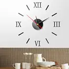 Новый современный DIY большой 3D Номер зеркальные художественные часы Настенная Наклейка большие часы домашний декор комнаты художественные часы дизайнерская наклейка